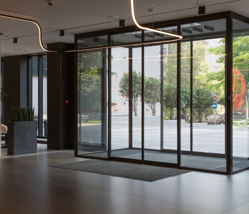 Automatic Sliding Shop doors